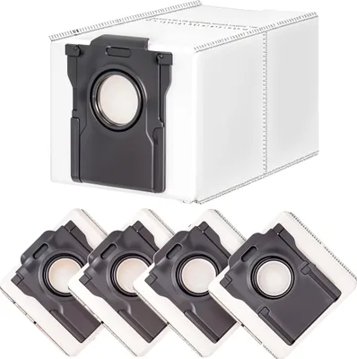Produktbild von 5x Staubsaugerbeutel geeignet für Dreame L10s Pro Ultra Heat / X40 Ultra Complete / L40 Ultra