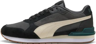 Produktbild von Puma ST Runner v4 SD Uni Sneaker Schuhe Leder 399665 13 grau/schwarz , Schuhgröße:46 EU
