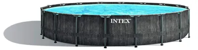 Produktbild von INTEX 26744GN - Greywood Prism Frame Pool (549x122cm)