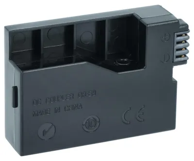 Produktbild von vhbw DC Kuppler Netzadapter kompatibel mit Canon LP-E8 Akku