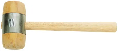 Image de Marteau en bois tête-D.90mm 1160g hêtre blanc