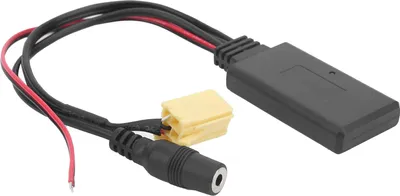 Image de adaptateur audio AUX Bluetooth 5.0 à 6 broches avec microphone Câble de 59,1 pouces pour Fiat Ducato 2011