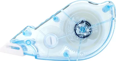 Produktbild von D.RECT - Korrekturroller | mit Bandschutzkappe | Form der Mause | für Schule und Büro | Effizient und Präzise - 4.2mm x 12m