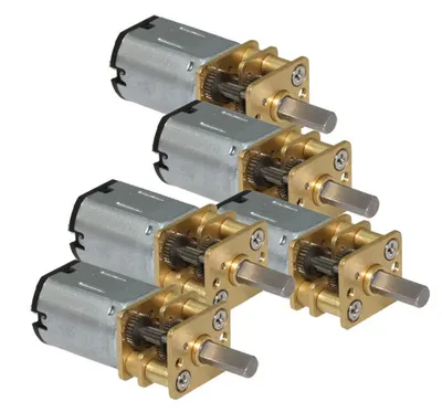 Produktbild von Motor G298-125S mit Metallgetriebe, 5er Set