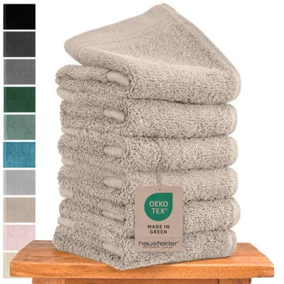 Produktbild von Hausfelder Gästehandtücher SetHandtücher (Beige, 6 Gästehandtücher)