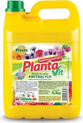 Zdjęcie produktu dla Nawóz Do Roślin Kwitnących Wieloskładnikowy Planta Płyn 5,5 Kg 5 L