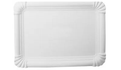 Produktbild von Pappteller eckig 13 cm x 20 cm 250 Stk