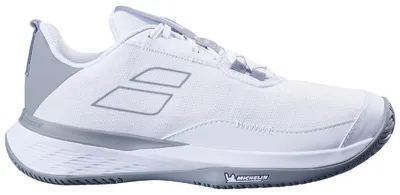 Productafbeelding van Babolat SFX Evo All Court tennisschoenen, sport schoenen, wit/grijs, modelnummer: 31S24556-1080, schoenmaat: 40 EU
