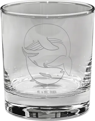 Produktbild von Mr. & Mrs. Panda Tumbler Walfisch Thunfisch - Transparent - Geschenk, Glas, Witz, Wahl, Longdrinkglas, Cocktailglas, Flachwitz, Spruch Des Tages, Tunfisch, Gute Laune