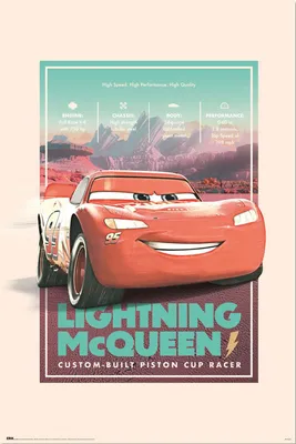 Produktbild von Cars - Lightning - Poster 61x91,5 cm
