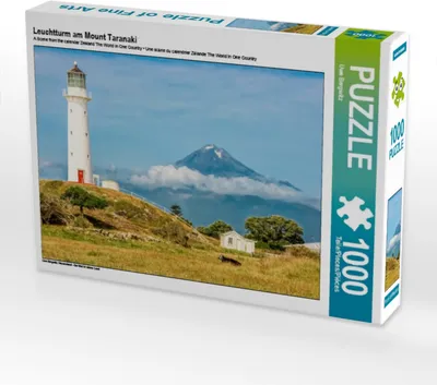 Produktbild von Calvendo Leuchtturm am Mount Taranaki 1000 Teile Puzzle quer 640x480mm, Bergwitz Uwe; 7399064
