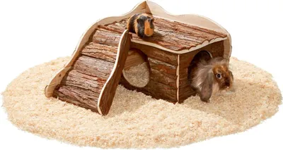 Produktbild von Karlie Wonderland Trapper - Nagetierhäuser - Holz - Natur - 40x50x25 cm