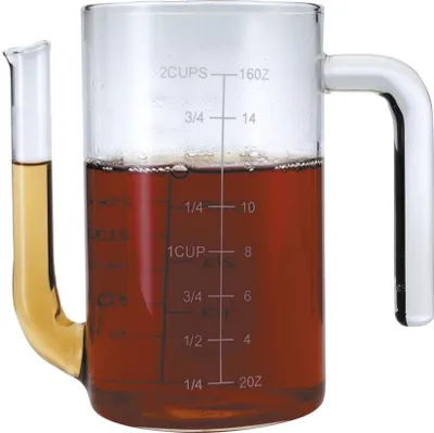 Produktbild von MasterClass Fettabscheider, Glas 450 ml