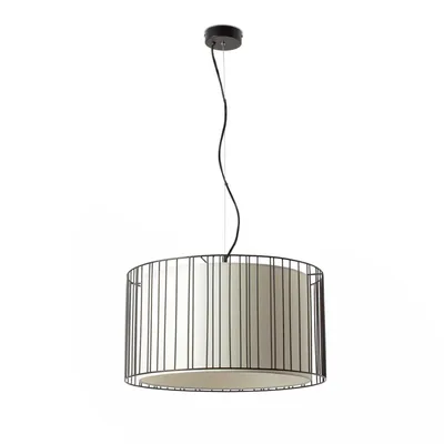 Zdjęcie produktu dla Lampa wisząca LINDA czarny, biały