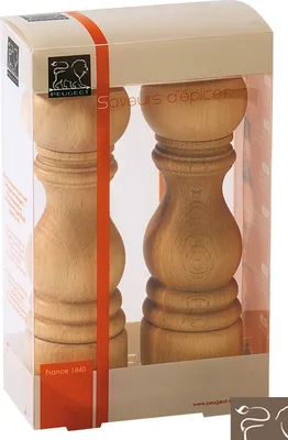 Produktbild von PEUGEOT Pfeffermühle Salzmühle Set natur uSelect 18 cm PARIS 2/23386