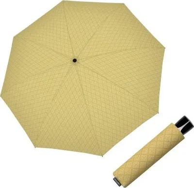 Obrázek produktu pro Doppler Mini Fiber Calm yellow - dámský skládací deštník
