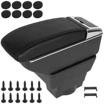 Produktbild von Opel Astra IV J 09-18 Armlehne mit Ablagefach SCHWARZES + Montagesatz