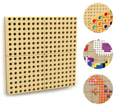 Obrázok produktu pre Nástenný panel Masterkidz Stem Creative Science Board + montážny panel 40 x 40 (cm)