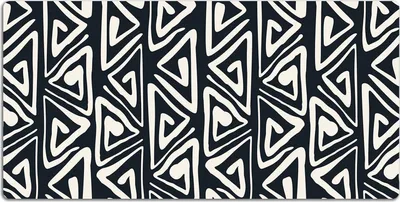 Produktbild von Schreibtischmatte Tischunterlage 90x45 cm Mauspad - Geometrisches Muster