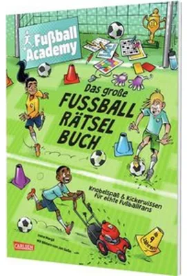 Produktbild von Fußball Academy: Das große Fußball-Rätselbuch