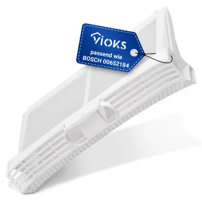 Produktbild von Flusenfilter passend wie Bosch 00652184 Flusensieb mit Filtertasche für Trockner