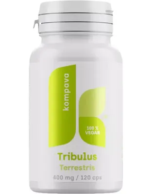 Productafbeelding van Kompava Tribulus Terrestris, 120 capsules / Tribulus Terrestris / Extract van de vruchten van Tribulus Terrestris, met 40% saponinen