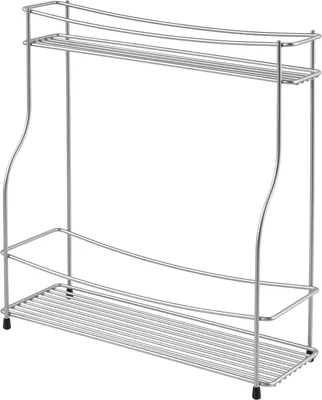 Produktbild von METALTEX 364652000 Balsamico Gewürzregal 2-Etg. 35 x 12 x 37 cm Polytherm / Raumsparer