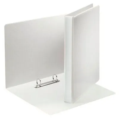 Immagine prodotto di Esselte 49739 Raccoglitore ad anelli di presentazione, con tasche, A4, PP, 2 anelli, 40 mm, bianco