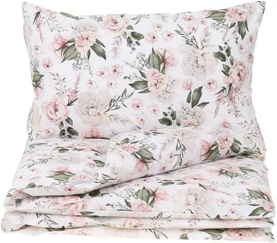 Obrázek produktu pro Babymam Dvoudílná sada dětského povlečení 120x90 cm květiny