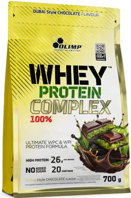 Produktbild von Olimp Whey Protein Complex 700g Dubai Style Schokolade