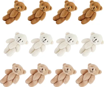 Mini plyšové medvede, malé plyšové bábiky, mini bábiky, mini plyšový medveď, malé medvede, plyšové hračky