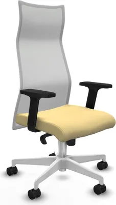 Image de Chaise de bureau Piqueras y Crespo B2D026N Crème