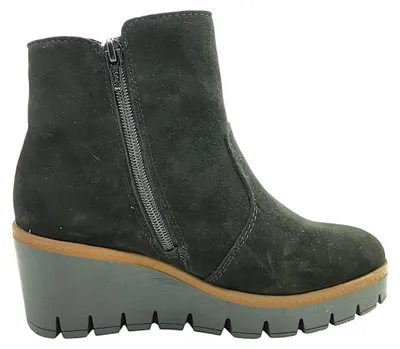 Imagen del producto de Botas de mujer Rieker, con cremallera, color negro, para uso casual