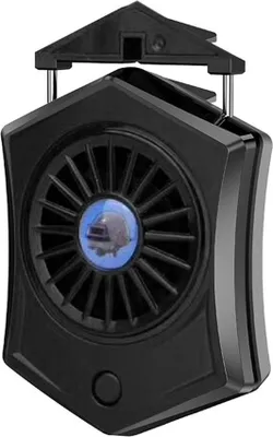 Produktbild von Handy Heizkörper Cooling Fan Stand Aufladen der Schatz-Spiel-Controller für alle Arten von Telefonen schwarz