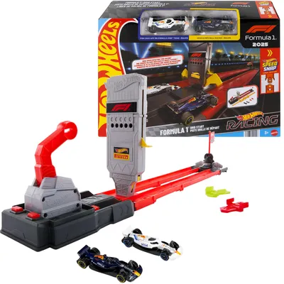 Obrázok produktu pre Hot Wheels City JNN35, Súprava pretekárskeho vozidla a dráhy, 3 rok / roky, Plast, Viacfarebný