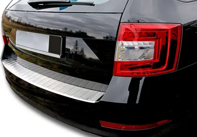 Obrázok produktu pre Matná ochrana nárazníka z nehrdzavejúcej ocele pre ŠKODA Octavia III kombi FACELIFT | 2017-2020