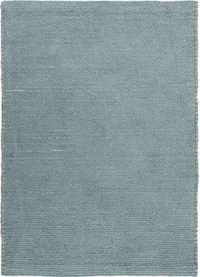 Immagine prodotto di Tappeto fatto a mano in juta e ciniglia di cotone, grigio chiaro 160x230