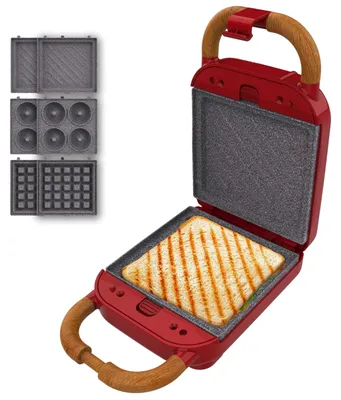 Immagine prodotto di Cecotec Sandwichmaker Rock'nToast Retro One Rosso