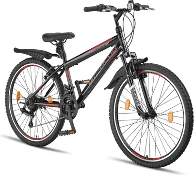 Image de Chillaxx Bike Escape Premium Mountainbike en 24 et 26 pouces vélo pour filles garçons hommes et femmes - 21 vitesses