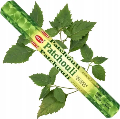 Zdjęcie produktu dla HEM Kadzidełka Patchouli 20 g Opakowanie sześciokątne Około 20 kadzidełek