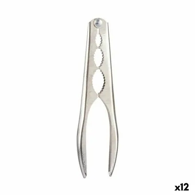 Obrázek produktu pro Louskáček na ořechy 16,5 x 1,5 x 4,5 cm ocel stříbrné barvy (12 kusů)