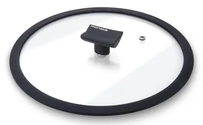 Produktbild von Moneta 0004124520 Deckel Rund Schwarz, Transparent