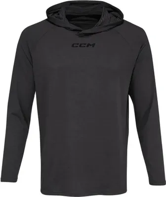 Obrázek produktu pro CCM Premium tréninková mikina s dlouhým rukávem pro dospělé, barva: černá, velikost: M