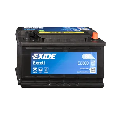 Zdjęcie produktu dla Akumulator samochodowy Exide Excell EB800 12V 80Ah
