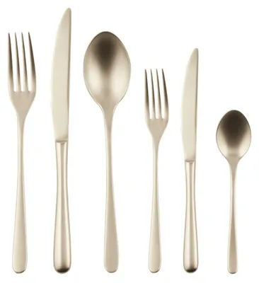 Zdjęcie produktu dla Sambonet Taste Antique zestaw sztućców ze stali nierdzewnej/PVD do szampana 36 szt. S0175-S00549-S0044 52653P83