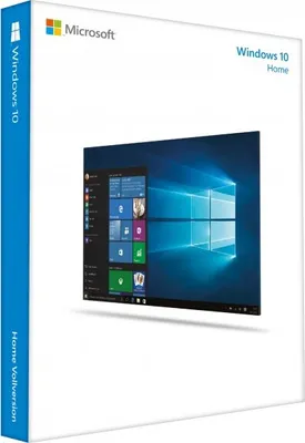 Produktbild von Microsoft Windows 10 Home 32Bit OEM Vollversion - 1 Benutzer