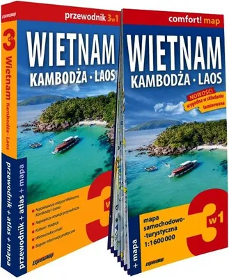 Imagen del producto de Vietnam explore guide + atlas + map