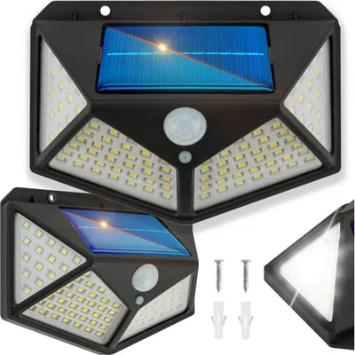 Produktbild von Lampa Solarna Czujnik Ruchu Zmierzchu 100 Led