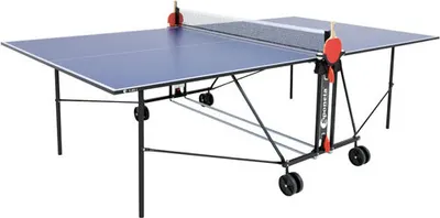 Produktbild von Sponeta  S 1-43 i Indoor-Tischtennisplatte, 19mm, blau, mit Netz, 214.3010/L