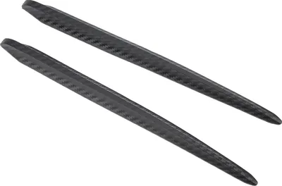 Produktbild von 2PCS Frontschürze AntiScratch Streifen Schutz Ecke Schutz Gummi Carbon Faser Farbe Universal für Auto